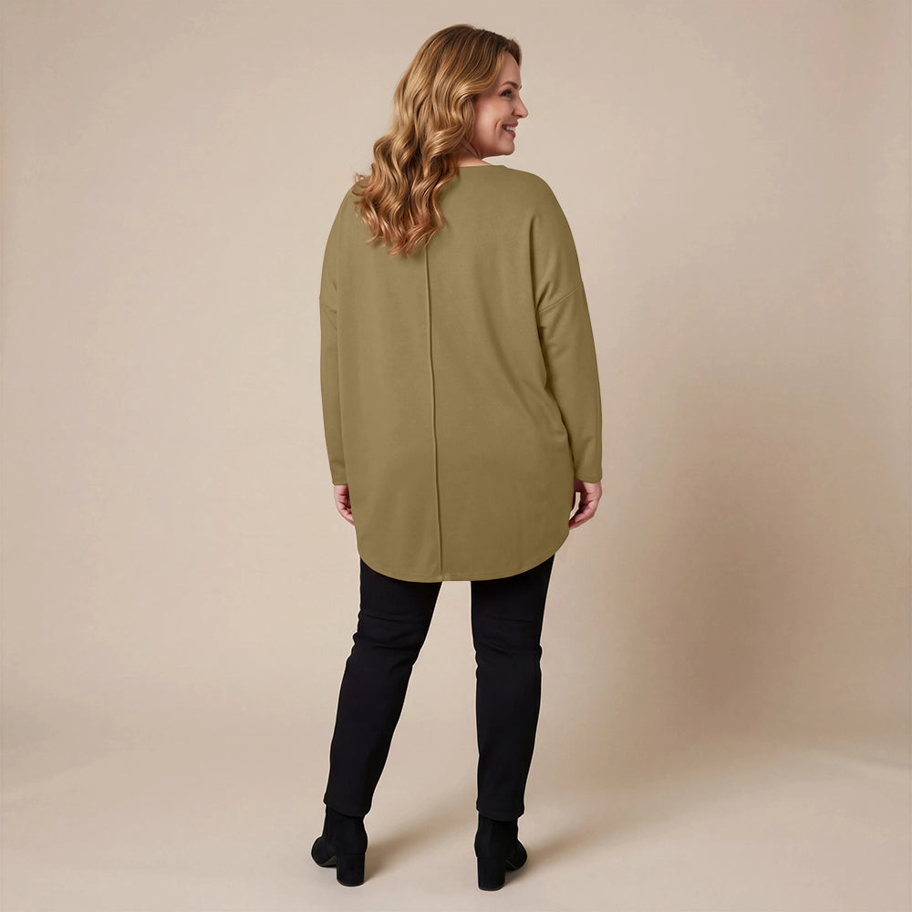 Boris Industries Pull en Fleece Oversized Long