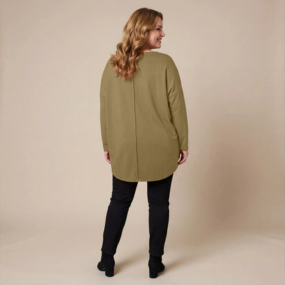 Boris Industries Pull en Fleece Oversized Long