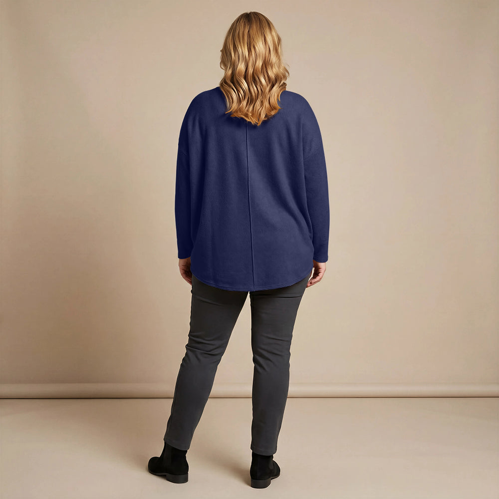 Boris Industries Pull en Fleece Oversized Long