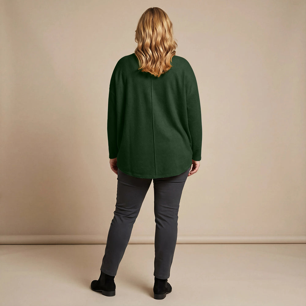 Boris Industries Pull en Fleece Oversized Long