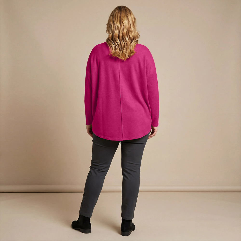 Boris Industries Pull en Fleece Oversized Long