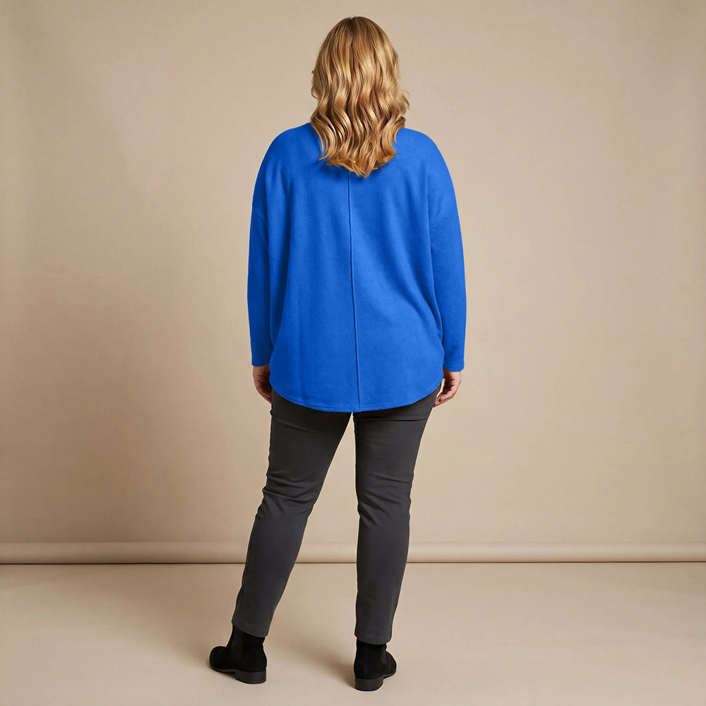 Boris Industries Pull en Fleece Oversized Long