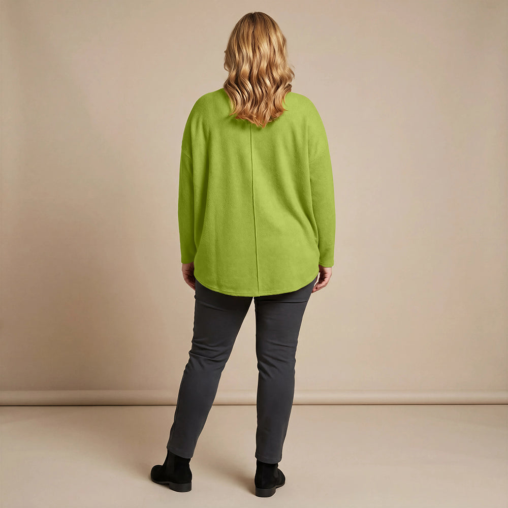 Boris Industries Pull en Fleece Oversized Long