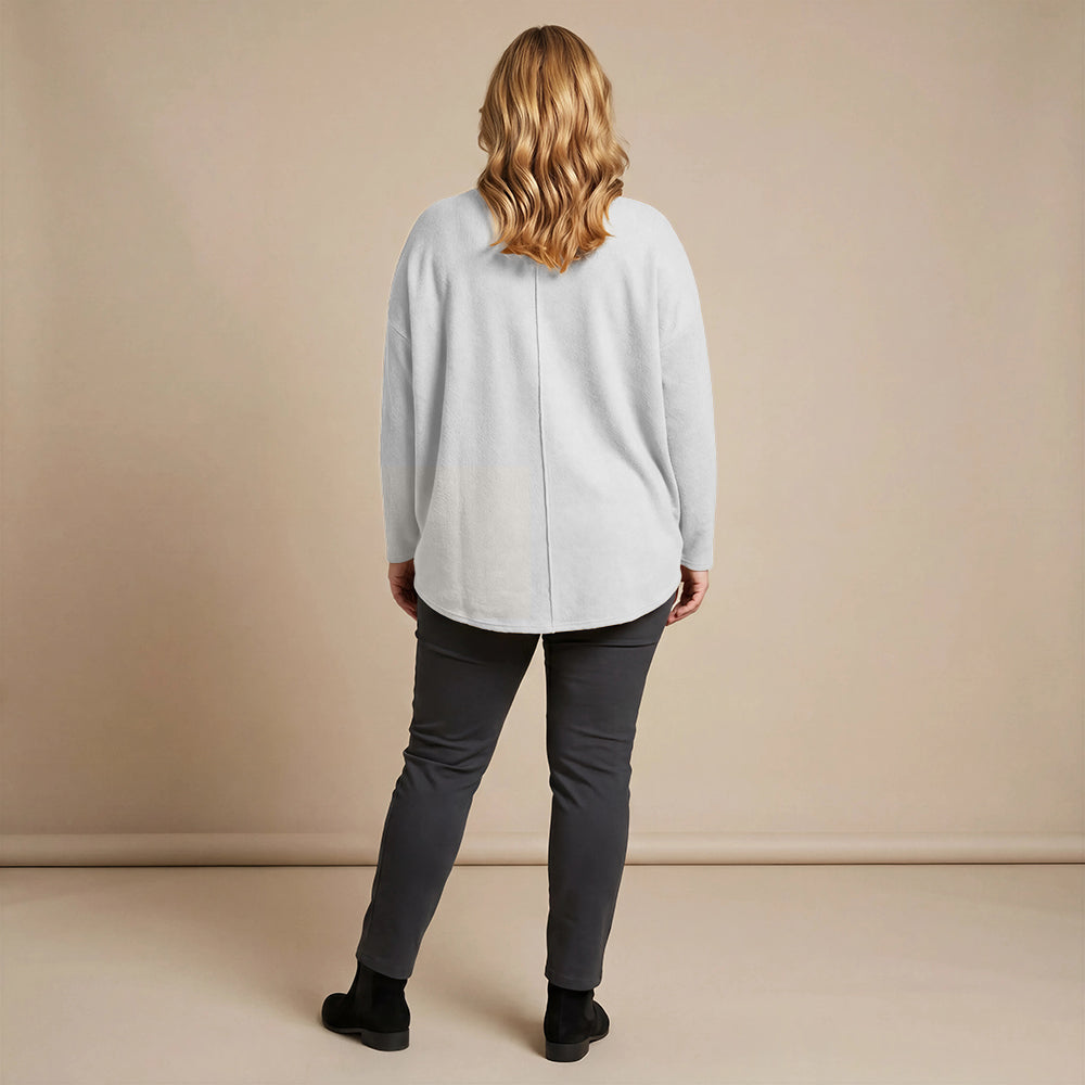 Boris Industries Pull en Fleece Oversized Long