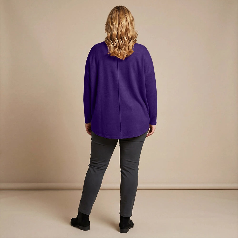 Boris Industries Pull en Fleece Oversized Long