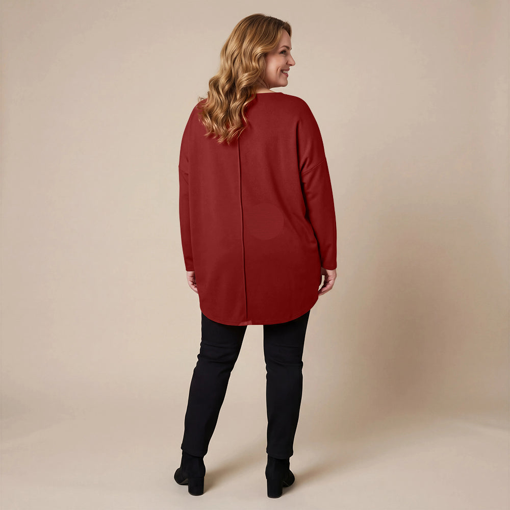 Boris Industries Pull en Fleece Oversized Long