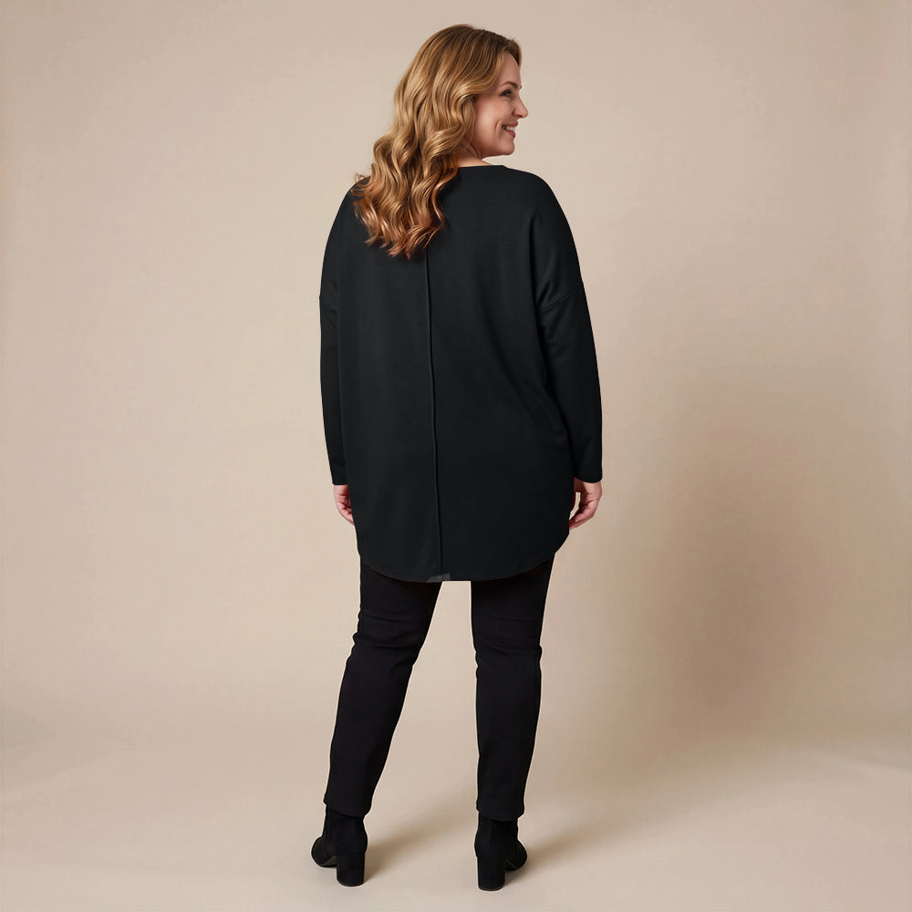 Boris Industries Pull en Fleece Oversized Long