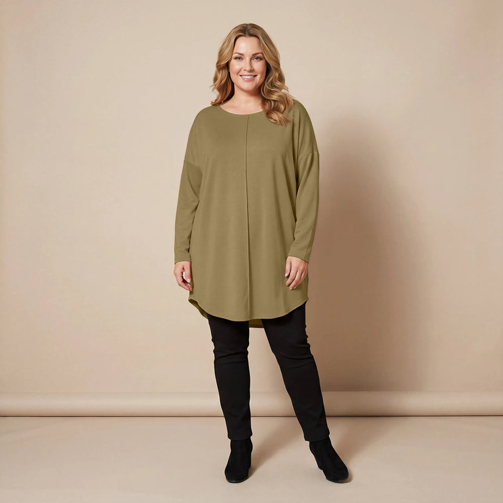 Boris Industries Pull en Fleece Oversized Long