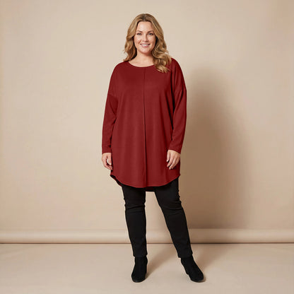 Boris Industries Pull en Fleece Oversized Long