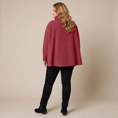 Boris Industries Pull A-ligne Fleece Mêlée