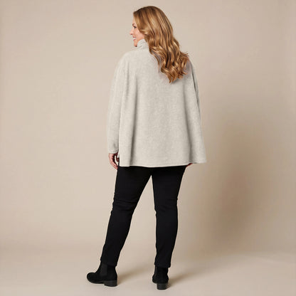 Boris Industries Pull A-ligne Fleece Mêlée