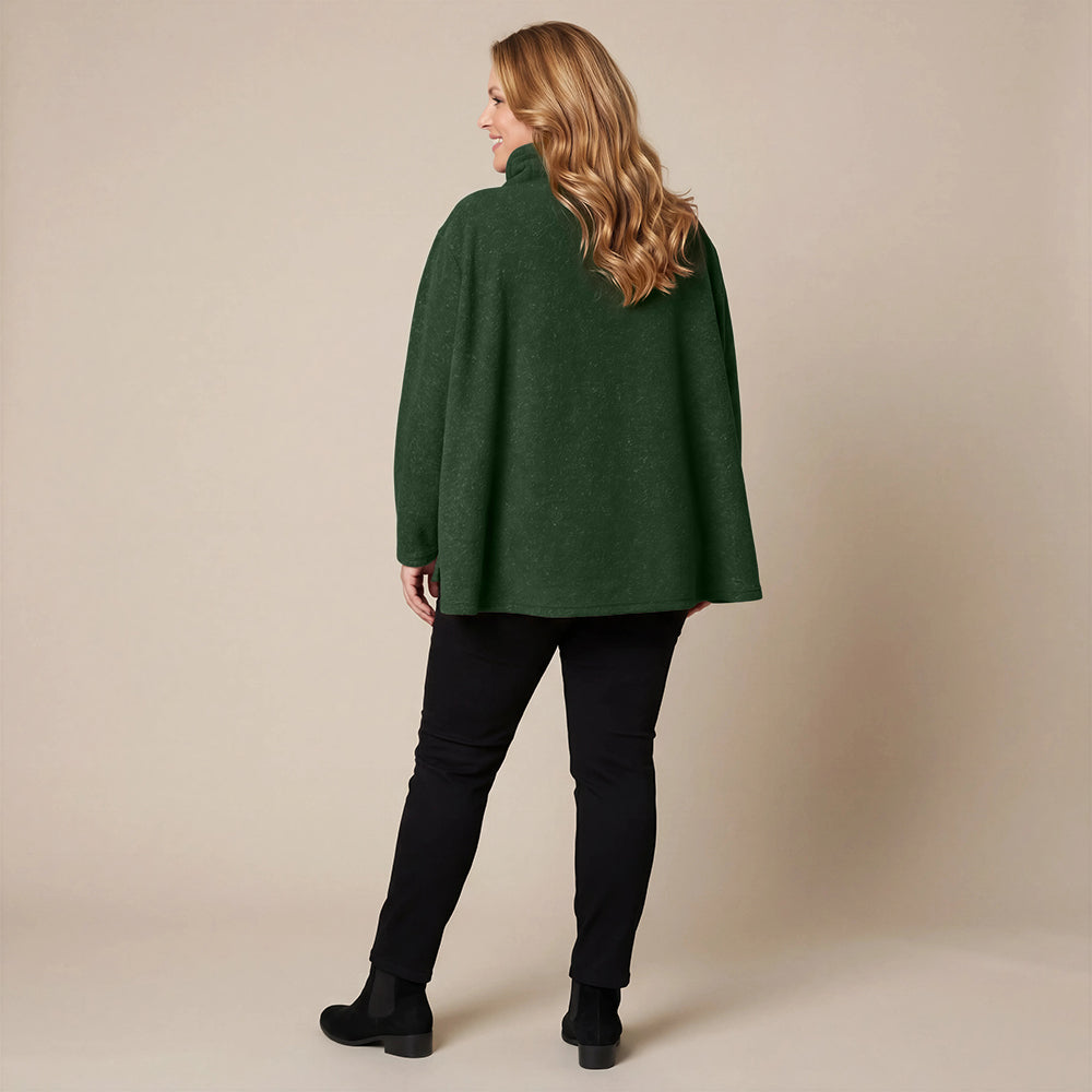 Boris Industries Pull A-ligne Fleece Mêlée