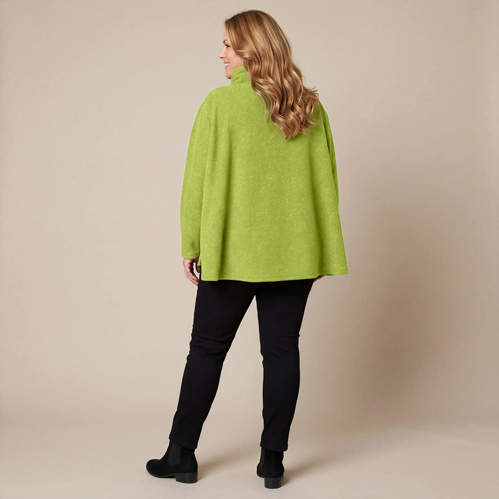 Boris Industries Pull A-ligne Fleece Mêlée