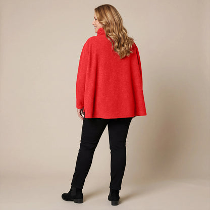 Boris Industries Pull A-ligne Fleece Mêlée