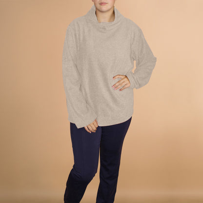 A-lijn Trui Fleece Mélée – Boris Industries