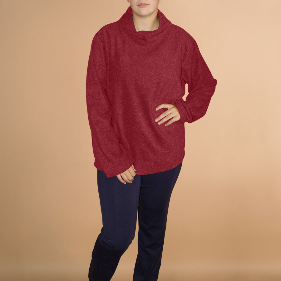 A-lijn Trui Fleece Mélée – Boris Industries