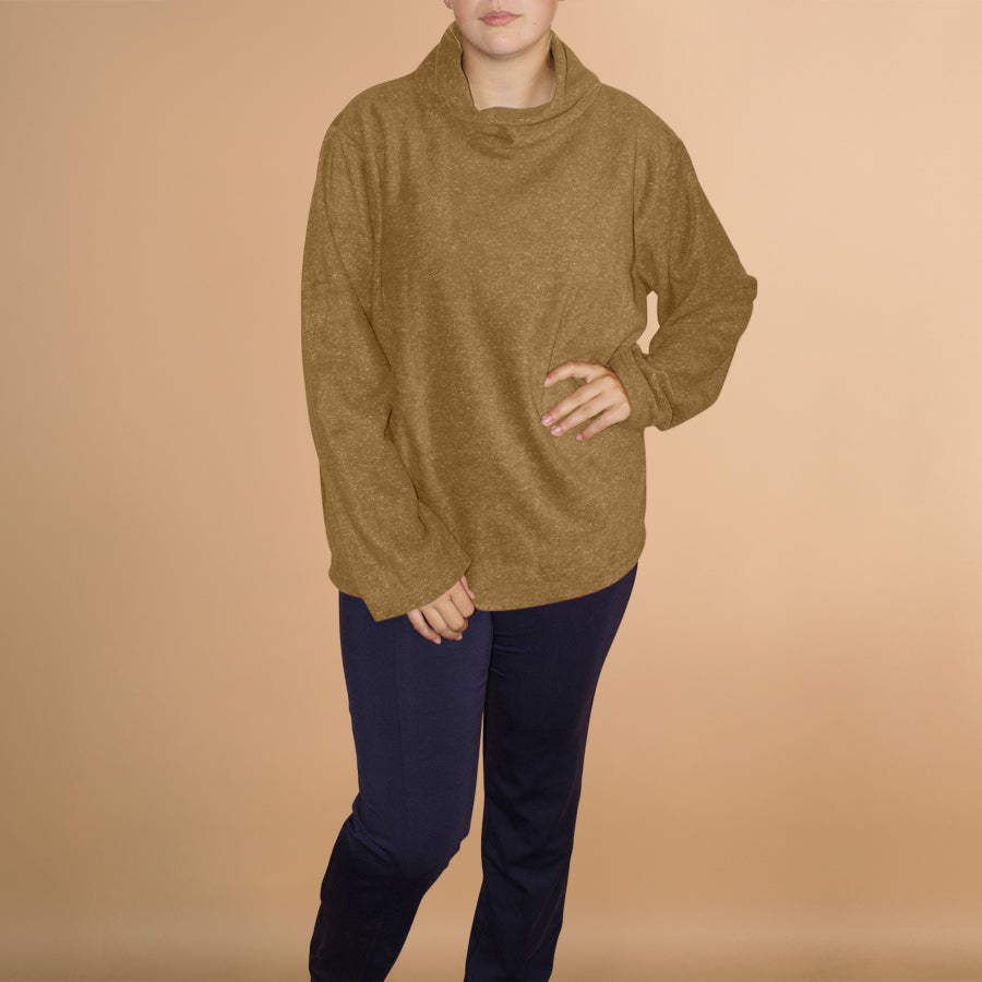 A-lijn Trui Fleece Mélée – Boris Industries