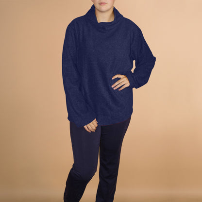 A-lijn Trui Fleece Mélée – Boris Industries