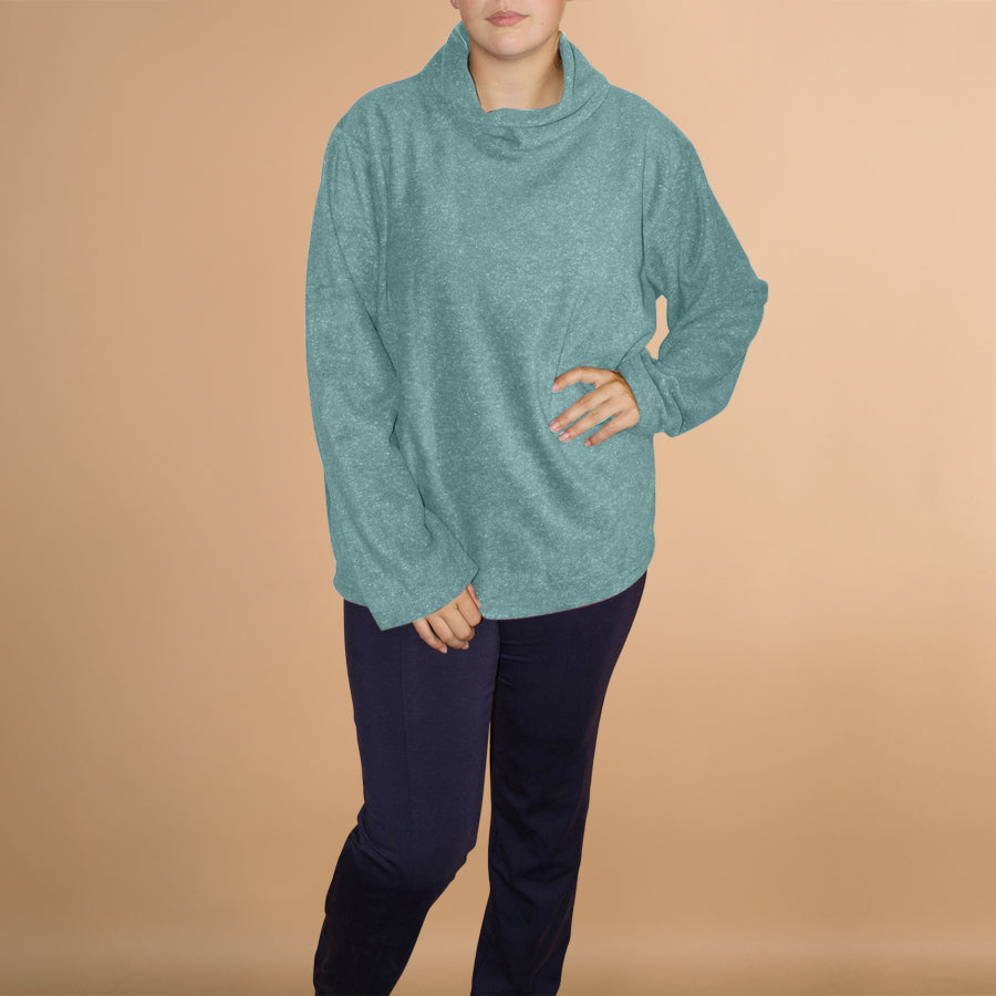 A-lijn Trui Fleece Mélée – Boris Industries