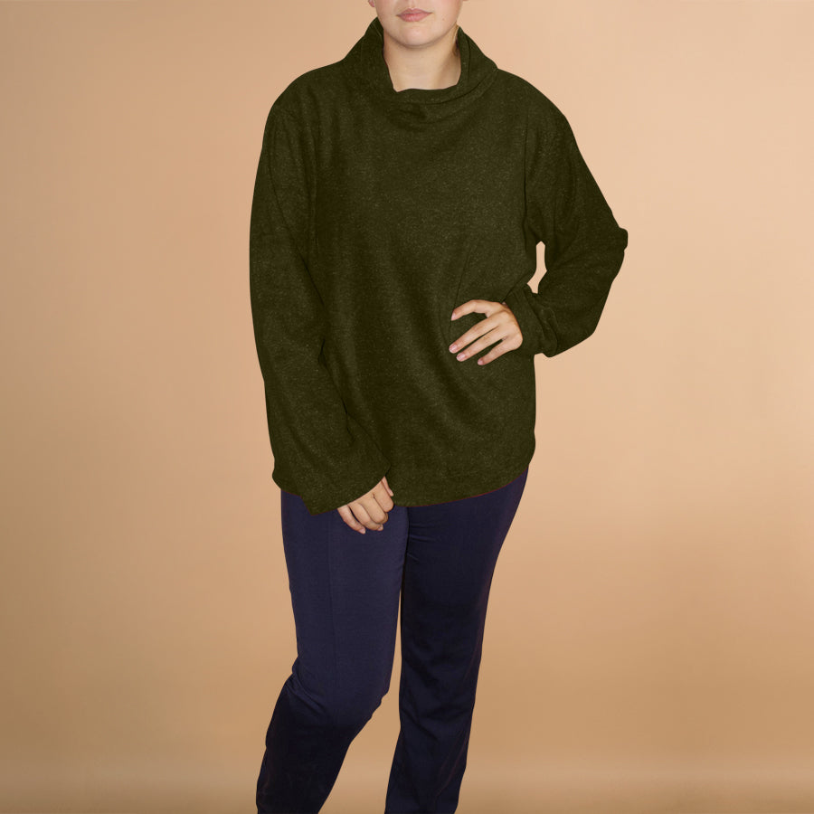 A-lijn Trui Fleece Mélée – Boris Industries