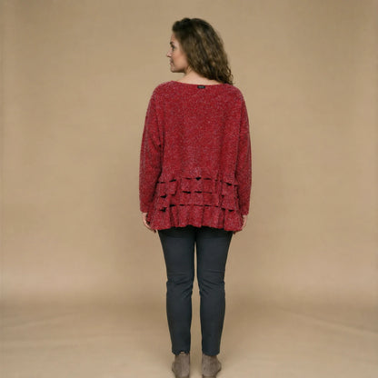 Boris Industries Maglione Cerchio Intagli Fleece Mêlee