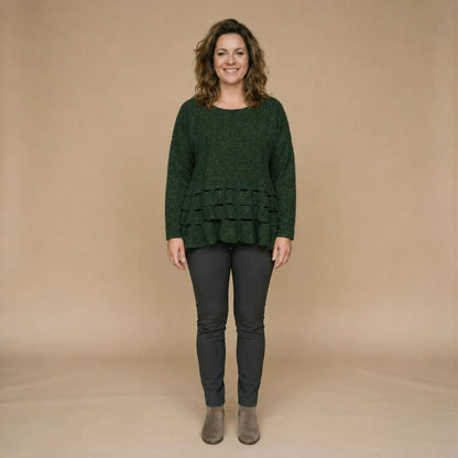 Boris Industries Maglione Cerchio Intagli Fleece Mêlee