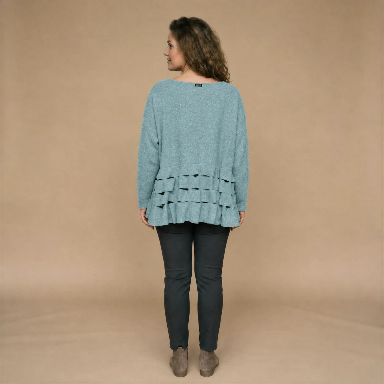 Boris Industries Maglione Cerchio Intagli Fleece Mêlee