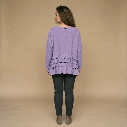 Boris Industries Maglione Cerchio Intagli Fleece Mêlee