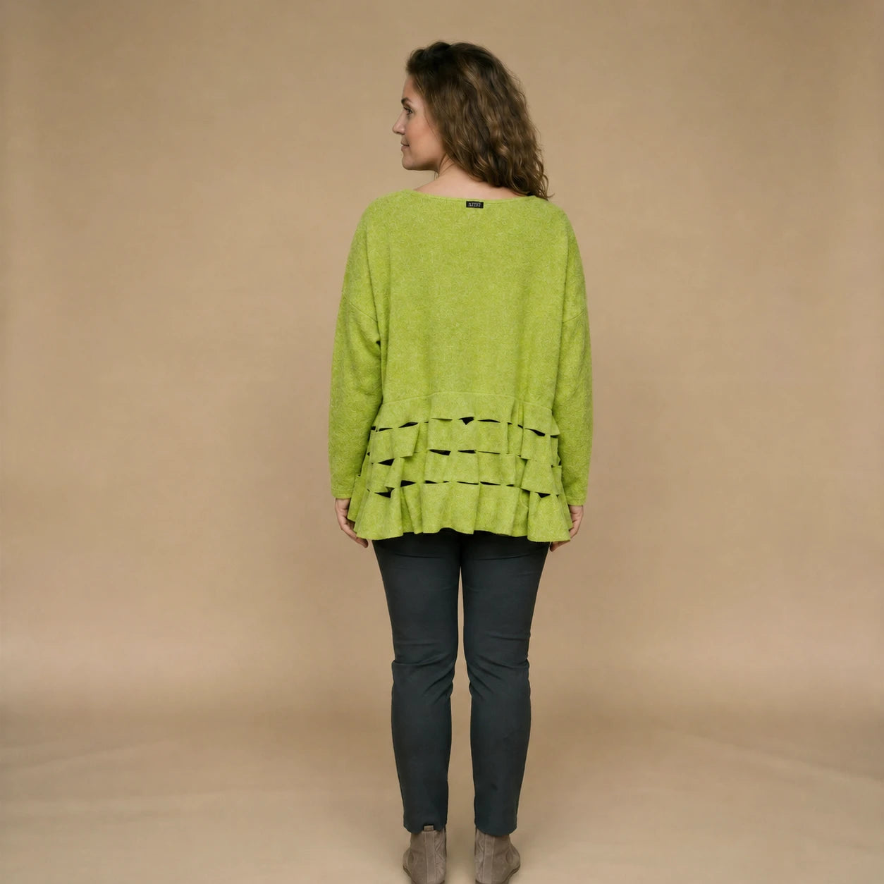 Boris Industries Maglione Cerchio Intagli Fleece Mêlee