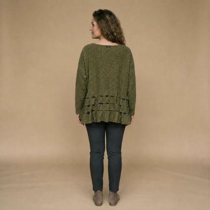 Boris Industries Maglione Cerchio Intagli Fleece Mêlee