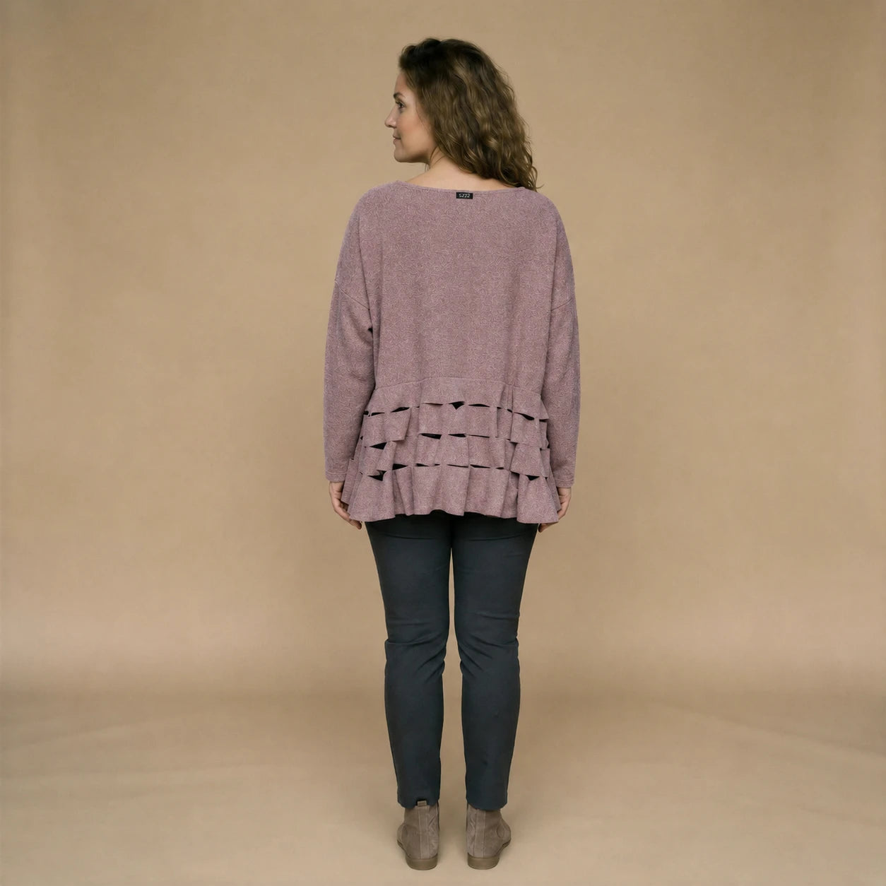 Boris Industries Maglione Cerchio Intagli Fleece Mêlee