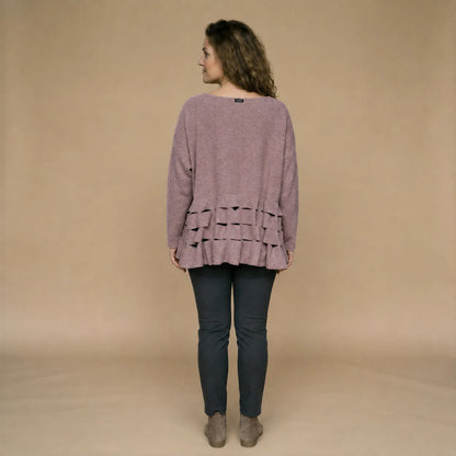 Boris Industries Maglione Cerchio Intagli Fleece Mêlee