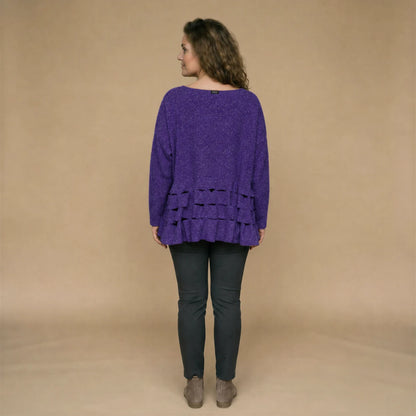 Boris Industries Maglione Cerchio Intagli Fleece Mêlee