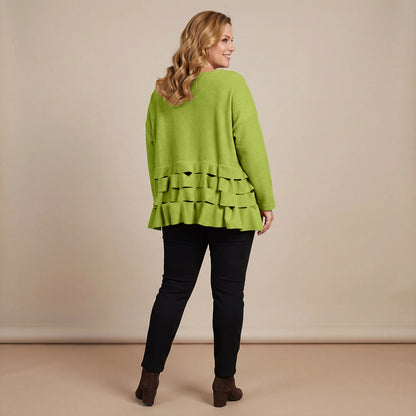 Boris Industries Pull Circulaire Découpes Fleece Mêlée