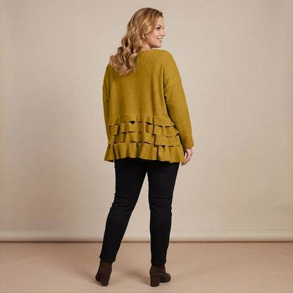 Boris Industries Pull Circulaire Découpes Fleece Mêlée