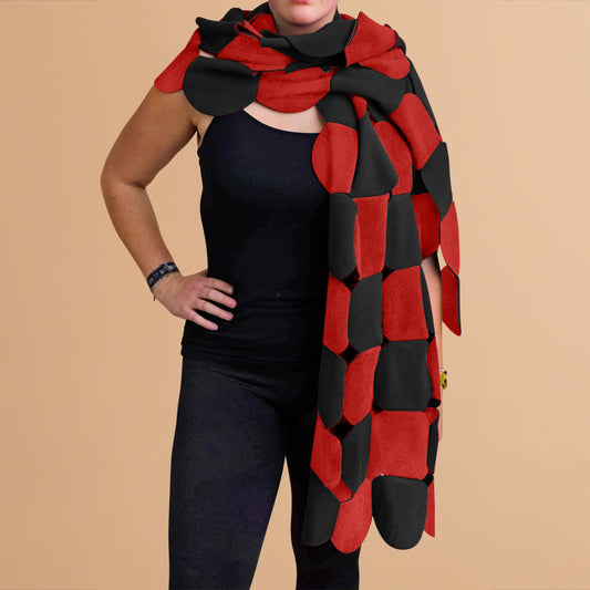 Sjaal Cirkels Fleece - Boris Industries