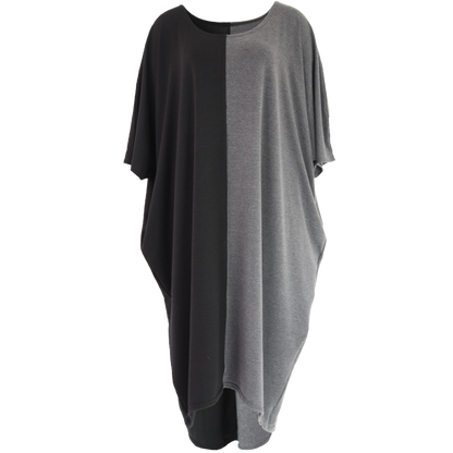 Lange wijde lyocell tuniek met zakken – Boris Industries